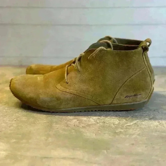 Eddie Bauer Women's Transition Suede Lace Up Walking Chukka Boot‎ Brown Size 10 - Picture 1 of 11